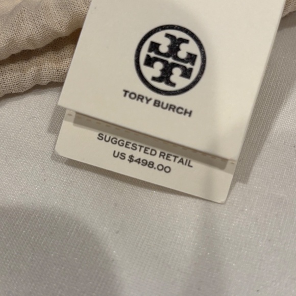 Tory Burch Mini Denim Fleming Tote Bag - Picture 8 of 8